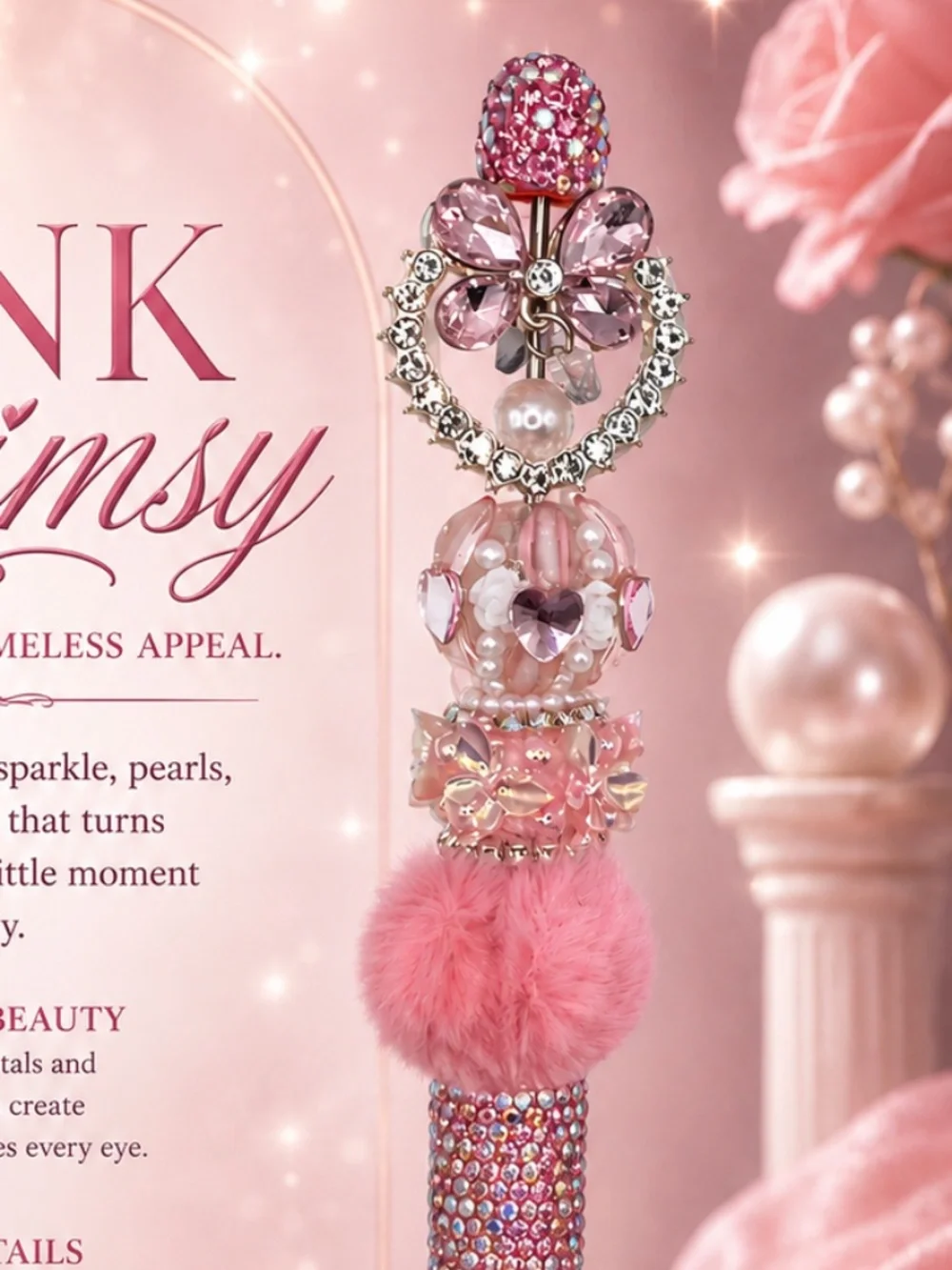 Pink Whimsy Pen